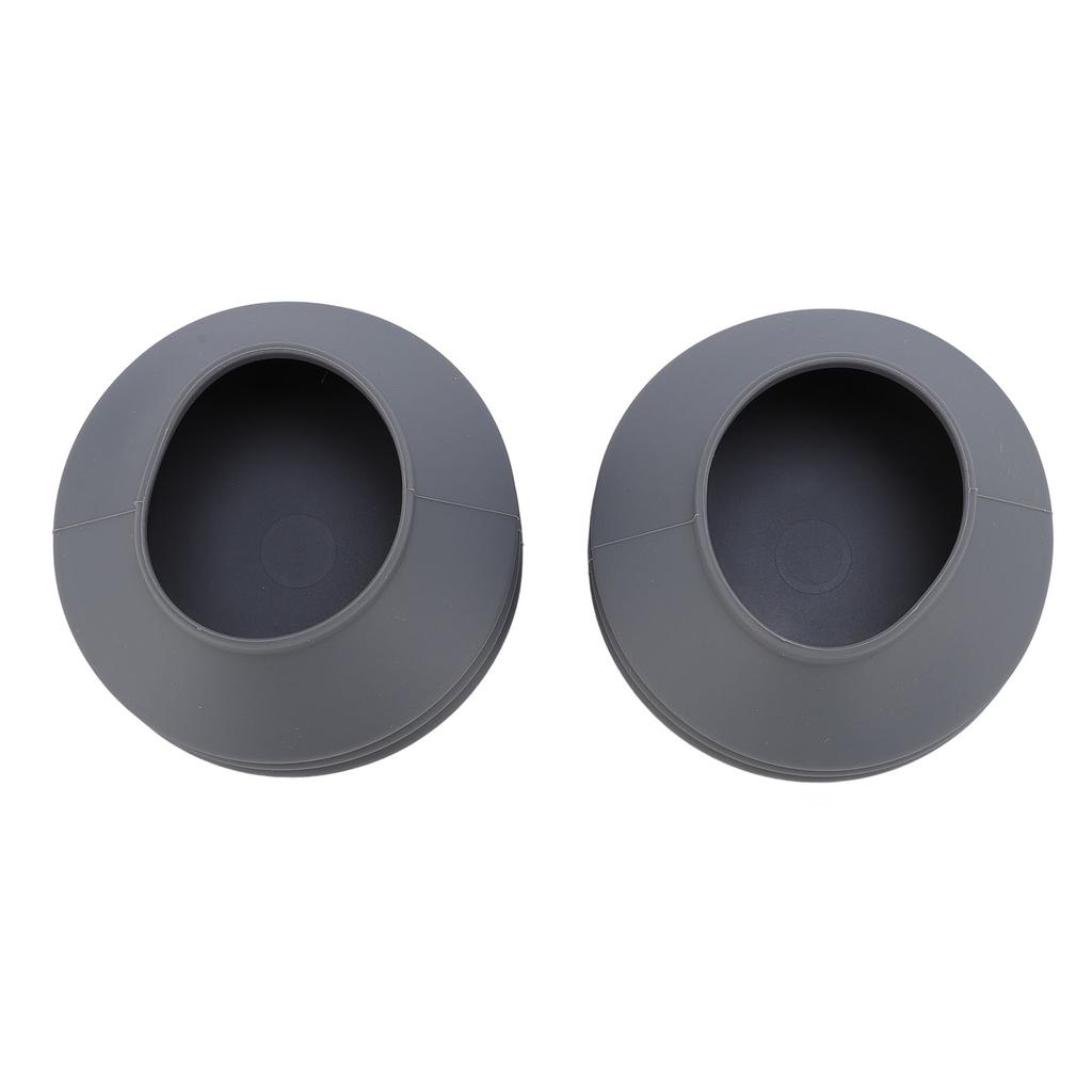 2PCS Silicone Retention Bellow Food Grade Reduce Coffee Grinds Retention Coffee Bellow Hopper for