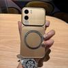 Metallic Finish Magnetic TPU Phone Case for Vivo Y31 5G,Y31s 5G,Y21d Shockproof Matte Soft Cover