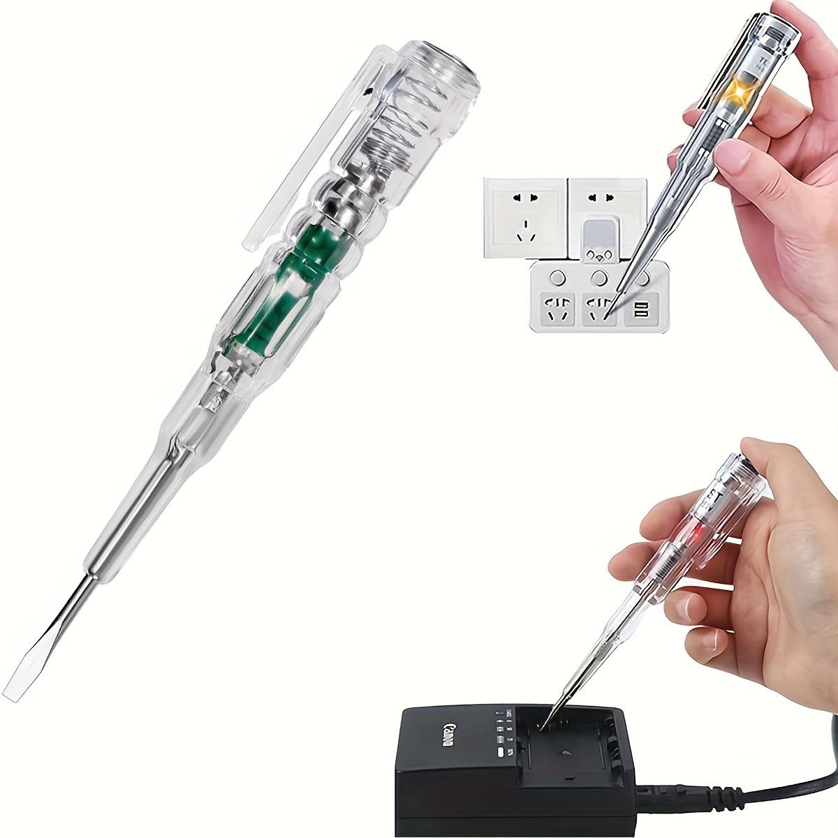 

Чуйна електрична тестова ручка, водонепроникна ручка для вимірювання потужності, звуковий сигнал для визначення, чи є провід під напругою/обрив 1pc