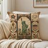 Patriotic Statue Of Liberty Cushion Cover Double-Sided Plush Sofa Cushion Covers Organic Breathable Invisible Zipper