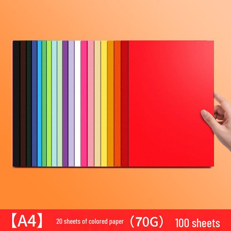 A4/A3 farbiger Karton Bastelpapier für Origami und Kunstprojekte