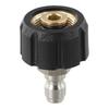 Zuverlässiger Schnellverschluss-Adapter für Hochdruckreiniger 14 38 Zoll Außengewinde auf M22 14 15 mm Innengewinde Langlebige Leistung