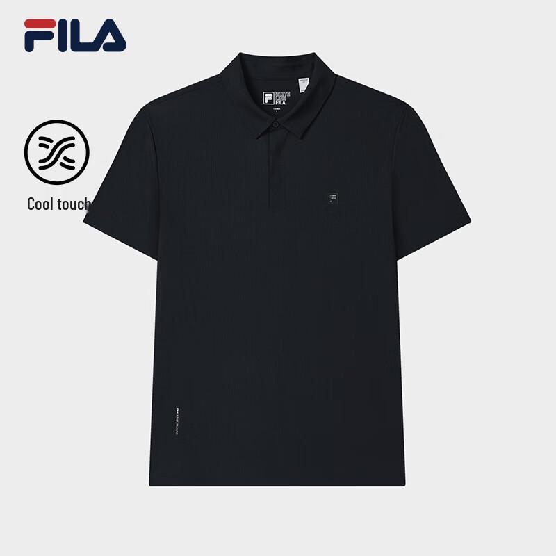 Fila Men's Cooling Knit Short Sleeve Polo Shirt