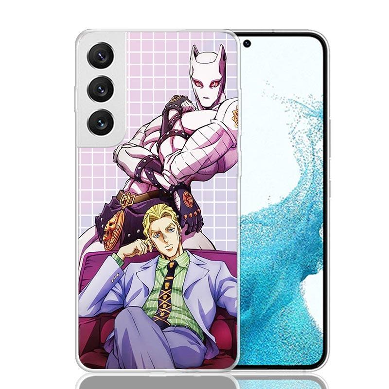 JoJo Adventure Killer Queen Phone Case For Samsung Galaxy S26 S25 Edge S24 S23 FE S22 Ultra S21 Plus S20 + Fundas Cover Coque Ga