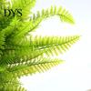 Faux Plant Simulation DIY 7 Branches Plastic 49 Refreshing Leaves Fake Greenery Fern Home Supplies Realistic Appearance