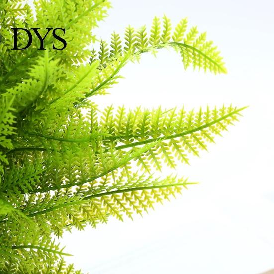 Faux Plant Simulation DIY 7 Branches Plastic 49 Refreshing Leaves Fake Greenery Fern Home Supplies Realistic Appearance