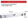 High-Precision Magnetic Spirit Level - Cast Aluminum, Strong Magnet, Multiple Specifications, Professional Measuring Tool for Home Use.