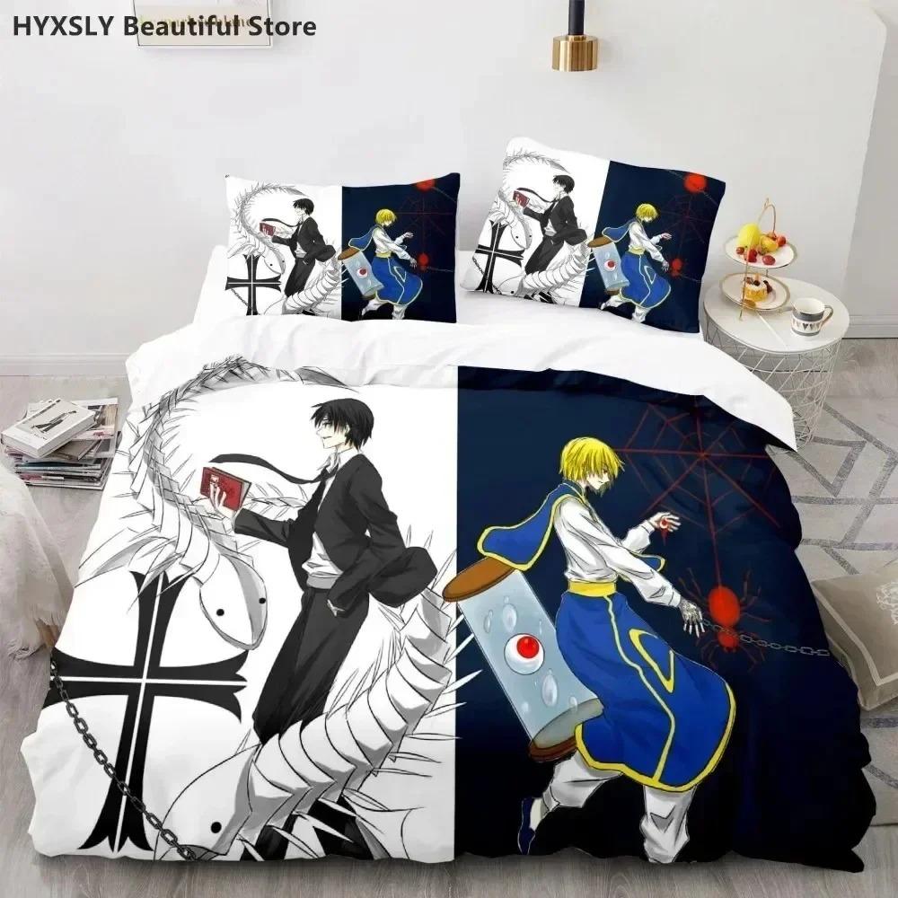 Hunter X Hunter 3D Print Duvet Cover Set Bedding Set Japanese Anime Twin Queen King Quilt Cover Pillowcases Home Decor