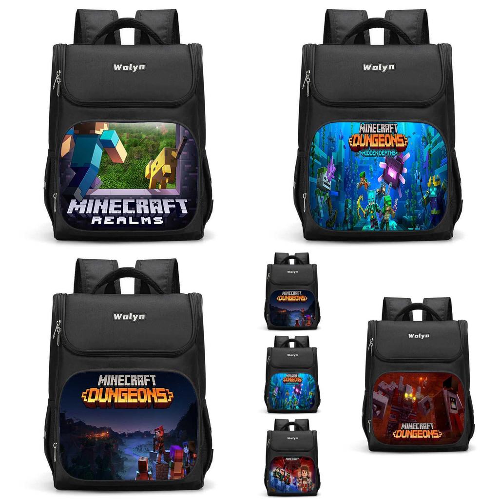 Mochila Escolar 3D Ligera de Gran Capacidad Para Niños Unisex Bolsa de Tela Oxford