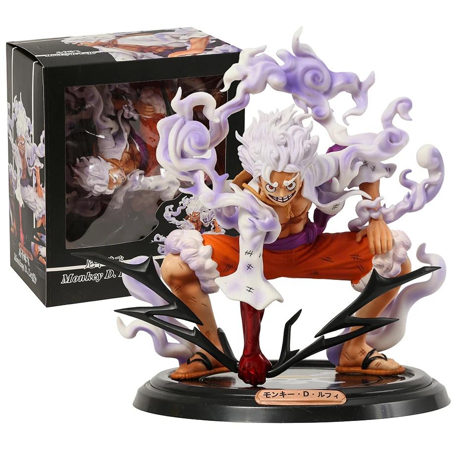 20cm One Piece Gear Fifth 5 Sun God Nika Luffy Excellent Figure Anime Model Statue Toy Collectibles Gifts