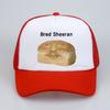 Funny Ed Sheeran Meme Print baseball caps Unisex Women Humor Creativity hat Outdoor adjustable Mesh breathable Trucker hats