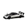 1/32 Pagani Zonda R Spielzeugauto Modell RMZ CiTY Druckguss Metall Miniatur Supersport Sound & Licht Kollektion Pull Back Geschenk für Jungen
