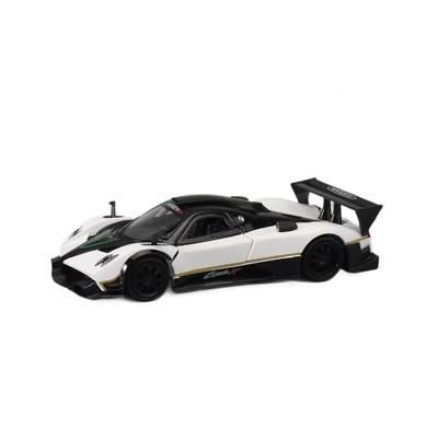 1/32 Pagani Zonda R Spielzeugauto Modell RMZ CiTY Druckguss Metall Miniatur Supersport Sound & Licht Kollektion Pull Back Geschenk für Jungen
