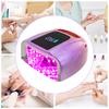 Rechargeable 42 LED UV Nail Lamp,Cordless Nail Dryer with Removable Bottom,Professional Gel Curing Lamp for Fingernail Toenail