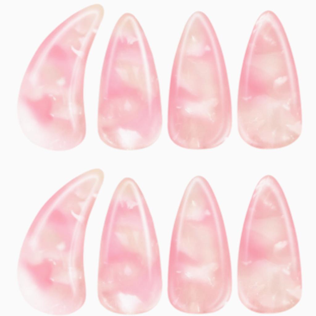Guqin Nails Professional-Grade Nail Tips for Adults and Children Multicolored Nail Tips for Playing The Guqin and Guzheng Artificial Nails