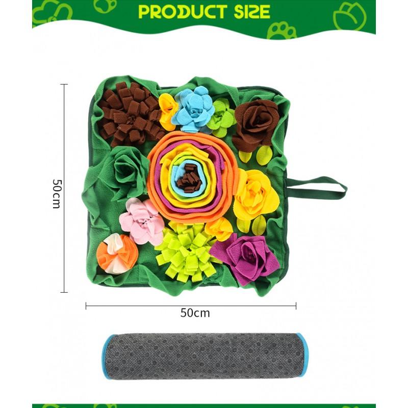 Interactive Snuffle Mat Dogs - Slow Feeder Puzzle Toy Mental Stimulation Indoor Exercise Training