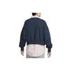 Nike Sportswear Phoenix Fleece City Edition Logo Retro Letter Print Crewneck Sweatshirt Women Sweatshirt Navy-Blue DZ3113-454