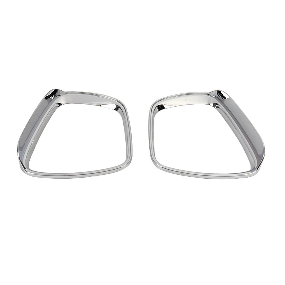 For Renault Kadjar 2015- Exterior Refit Rearview Chrome Side Mirror Protect Shell Cover Rain Visor Trim Carbon Fiber Modify