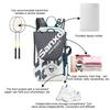 Foldable Tennis Backpack Separated Shoes Compartment Badminton Racket Backpack Multifunction Sports Backpack for Outdoor Sports