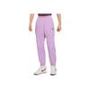 Nike Logo Print Loose Cuff Sweatpants Men Bottoms Purple CW7716-589