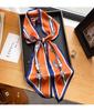 Long Silk Scarf Bag Tie Lady Neck Skinny Scarves Hairband Foulard Horse Print Brand Lady Neckerchief Ribbon  Spring New