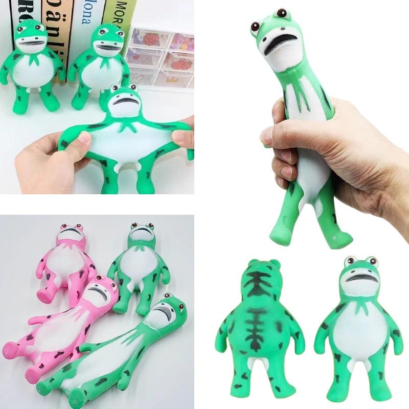 Kreatives TPR Frosch Quetschspielzeug zur Stressbewältigung Großhandel von der Fabrik in Zhejiang