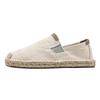 Pánské letní plátěné slip-on boty z lnu - Ležérní lehký rybářský styl