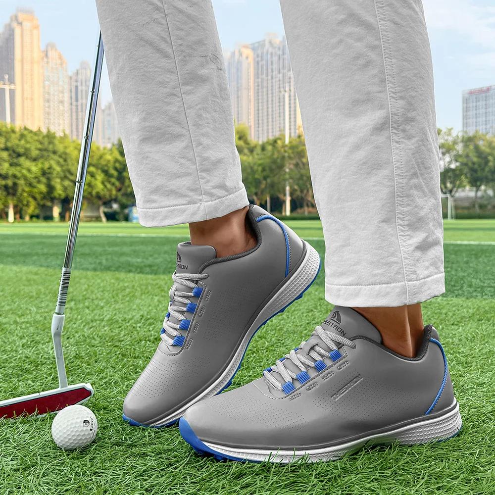 Golf Shoes Men Professional Lightweight Golfing Sneakers Male Walking Golfers Cushioning Footwears
