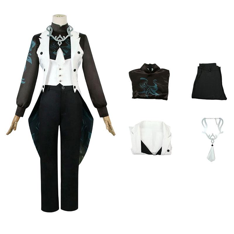 Genshin Impact Xiao Cosplay Costume For Music Concert High-quality Polyester Fabric XS