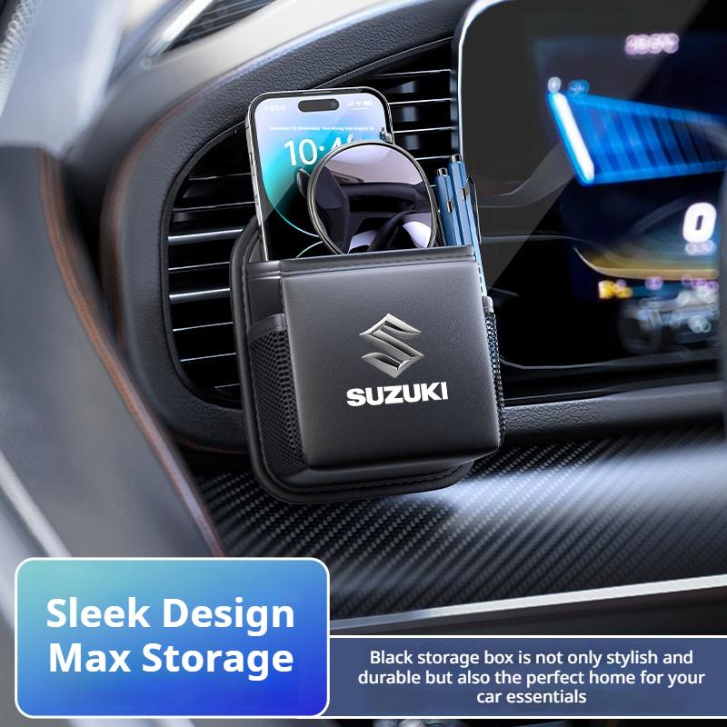 Car Interior Supplies Air Outlet Storage Box Cell Phone Glasses Storage Box Suitable for Suzuki Swift Jimny SX4 S Cross Samurai