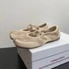 Fashion Cross Strap Tabi Hollow Flat Shoes Women Mary Jane Slip-on Split Toe Ballet Flats Trainers 2025 Summer Outdoor Walking Sneakers