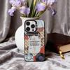Pop-rock N-Neck D-Deep Band Phone Case For iPhone17,16,15,14,13,12,11 Plus,Pro Max Black Candy Silver Plated Cover