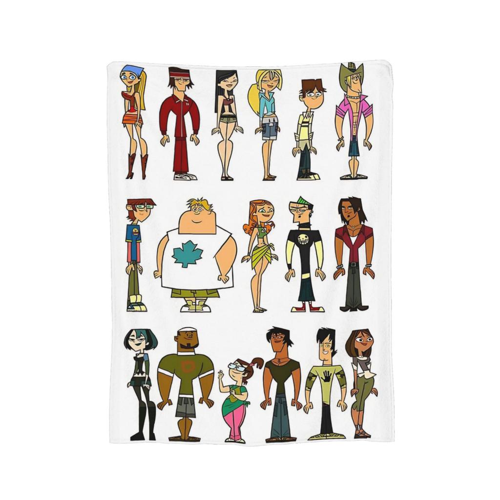 Totals Dramas Cartoon Blankets Fuzzy Awesome Soft Throw Blankets for Home Restaurant Winter