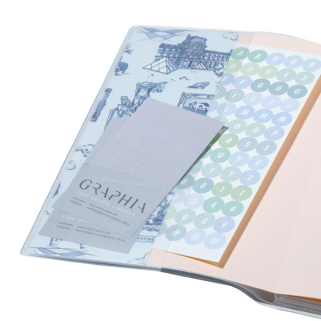 2026 Planner, Weekly Left, Starting December 2025, B6 Size, Paul & Joe, Nunett Navy, Marks, 26WDR-PJH01-NV