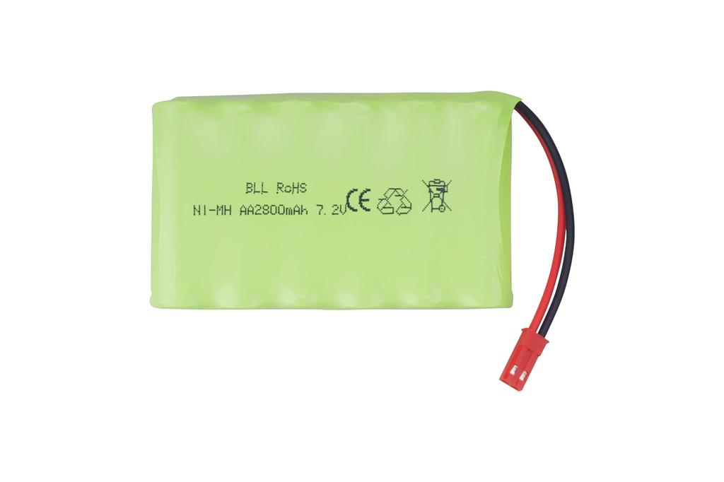 2 SZT. Akumulator AA Ni-MH 7.2V 2800mAh z opaską, wtyczką JST-2P i kablem USB do ładowania dla TR-211, TR-212, TR-215, 550, Nowa Wersja Pilotów