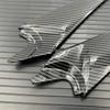 For Suzuki GSXR 600 GSXR 750 2008 2009 2010 Carbon Fiber Painting Tank Side Panel Fairing Gas Tank Cover Trim