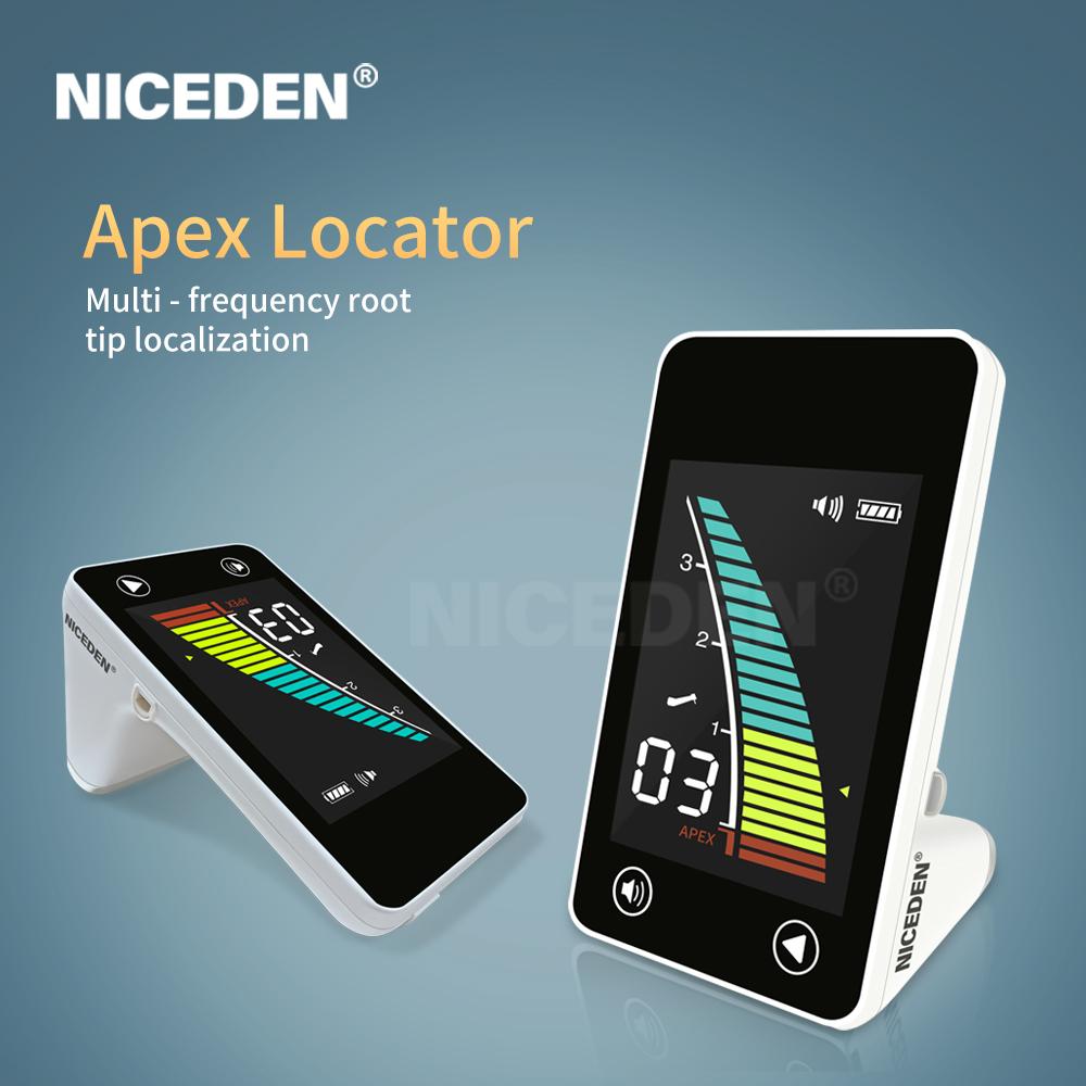 Niceden 2025 מכשיר איתור אפיקס דנטלי אנדו מיקום אפיקס תעלת שורש פריודונטיה מדידה ציוד מדידה עם מקש מגע