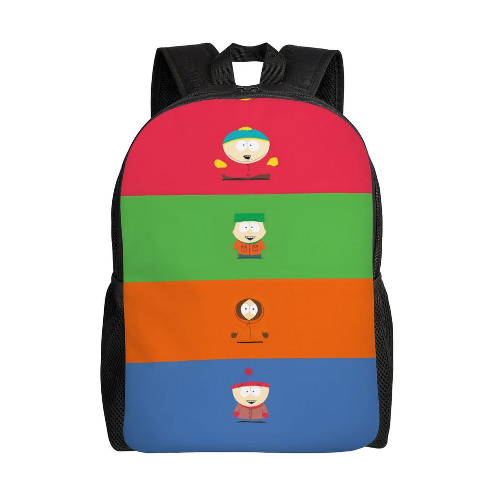 Personalized Southes Anime Erics Backpacks Men Women Casual Bookbag for School College Cartoon Bags