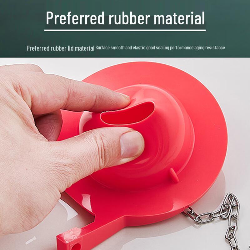 Old-Style Toilet Flapper Valve Seal