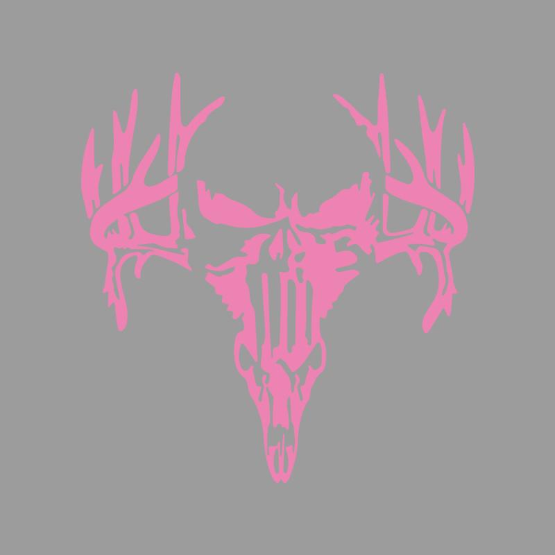 Antler Splicing Skull Decals & Bumper Creative&funny Stickers for Cartoon Fans&lover,high Quality for Car Trucks Motorcycles