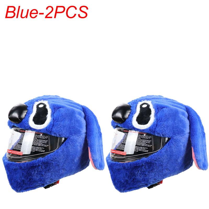 Motorcycle Helmet Cartoons Plush Helmet Protective Cover Helmet Full Face Covers For Outdoor Fun Personalized Helmets Christmas