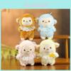 Plush Sheep Keychain Cute Animal Hanging Decor For Kids And Teens