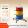 Supporto Dispenser Cavi Multi-Bobina a Velocità Regolabile - Supporto Antigroviglio in Acciaio Inossidabile per Elettricisti
