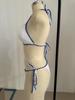 2024 Women's European & American Backless Halter Bikini: Sexy, Slimming & High-End Split Swimsuit