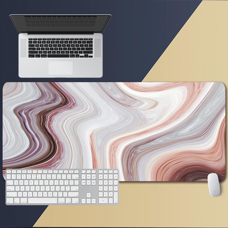 Tappetino Mouse Oversize Cielo Stellato - Design Cartone Animato Spesso per Scrivanie Studenti