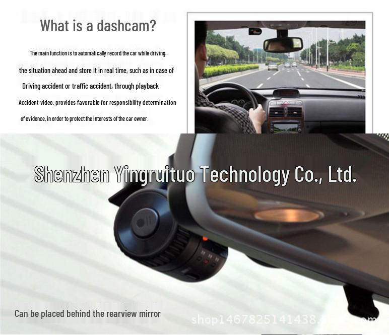 Compatible Android HD Night Vision Car Camera with Novatek 96220, 1080P USB Bullet Recorder.