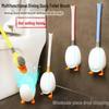 Silicone Duck Toilet Brush - Wall-Mounted, Punch-Free Cleaning Tool