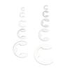 Pcs E Circlip Washer Set with Storage Box Stainless Steel Firm Fixing E Type Retaining Washer