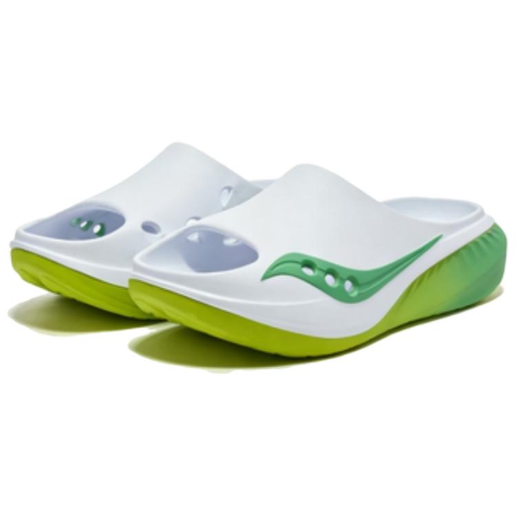 SAUCONY Cradle 3 Comfortable Slide Sandals Unisex Sandals White S28283-4