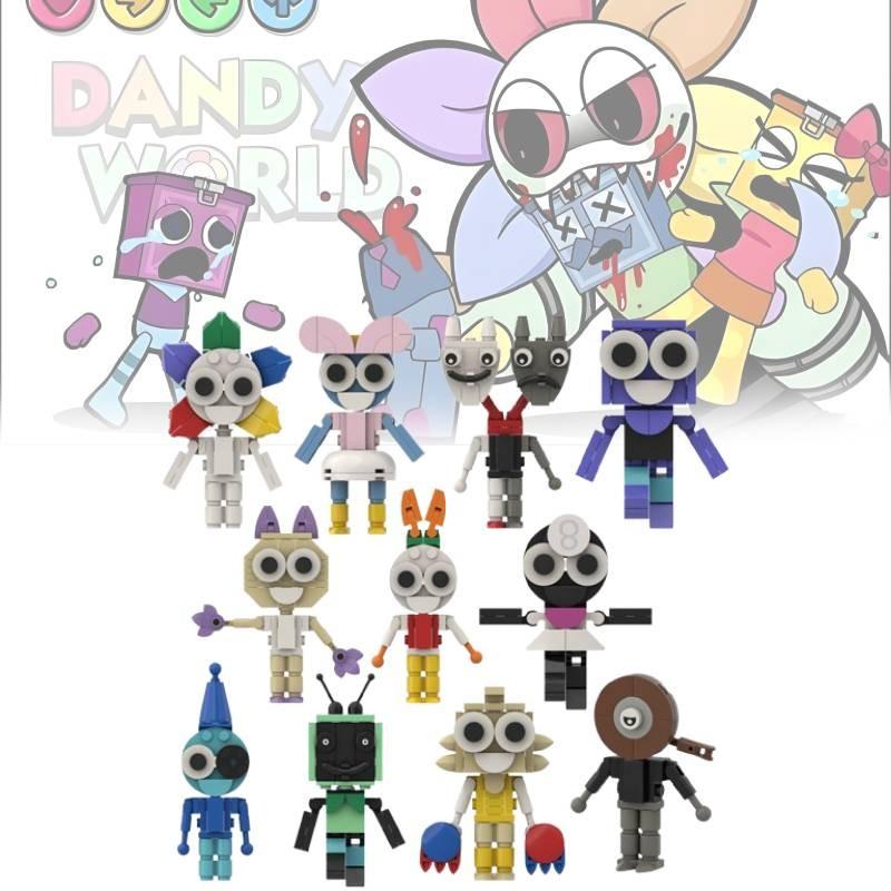 World Dandys Building Block Toy Cartoon Animation Children Dolls Assembling